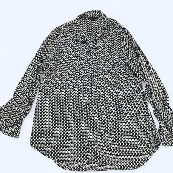 Zac & Rachel Tops - Houndstooth Women's Blouse